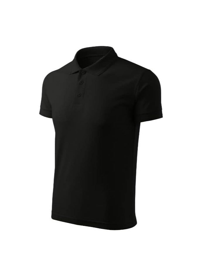 PRINTSHOP4ME Pack of 10 Pcs Men's Regular-Fit Golf Polo T-shirt Pure Cotton Short Sleeve 220 GSM Basic Colors  - Image 5