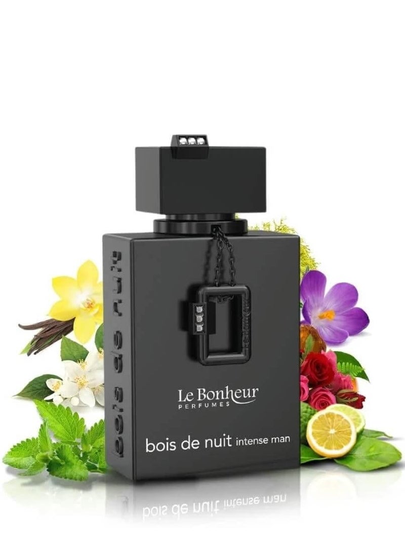 Le Bonheur bois de nuit intense man Perfume 105 ml-Le Bonheur - Image 3