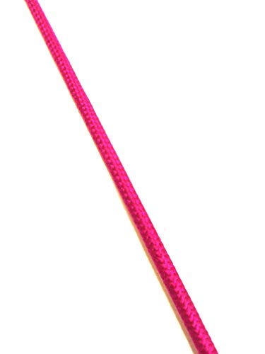 PETS TRIANGLE Kid 25" Leather Riding Crop Horse Riding Stick (Fuchsia & Black) Unbreakable Stick - Image 5