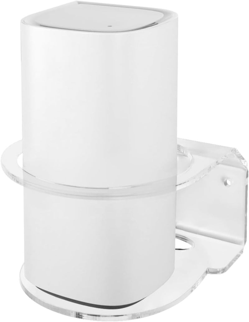 هولاكا حامل تثبيت على الحائط HOLACA متوافق مع نظام شبكة Linksys Velop Pro WiFi 6E وجهاز TP-Link Deco X90 AX6600، دعامة أكريليكية متينة (عبوة واحدة) - Image 1