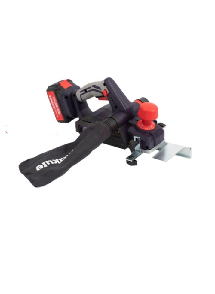 makute Cordless Wood Planer  20V with 16000min  no load speed for shaves and shapes wood edge smoothing and leveling framing lumber(CEP121-2BL)  - Image 2