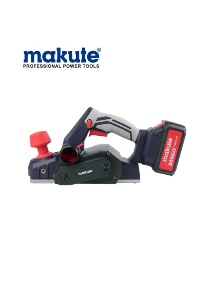 makute Cordless Wood Planer  20V with 16000min  no load speed for shaves and shapes wood edge smoothing and leveling framing lumber(CEP121-2BL)  - Image 4