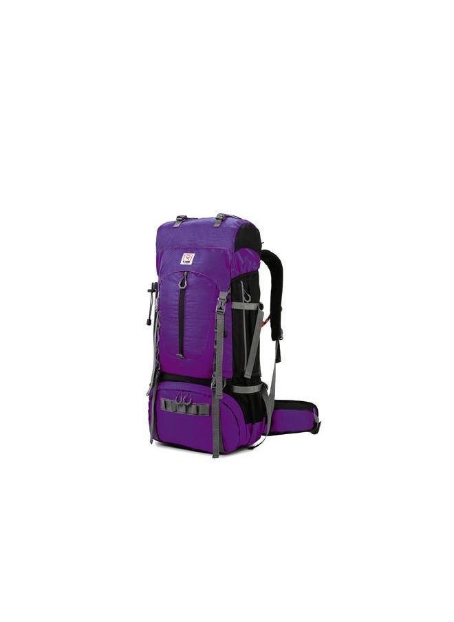 REFLECTION Mountaineering Bag for Camping and Trekking with Rain Cover and Shoe Compartment Purple, 60L - pzsku/Z0520D4216B4D5891307CZ/45/_/1692607177/18e0898b-3218-4163-acb0-30d8ae20e67e