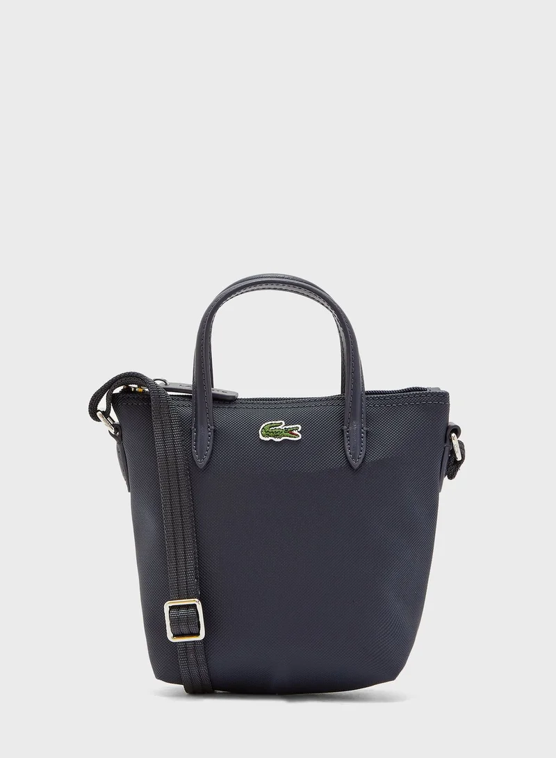 LACOSTE Extra Small Top Belted Crossbody Bag