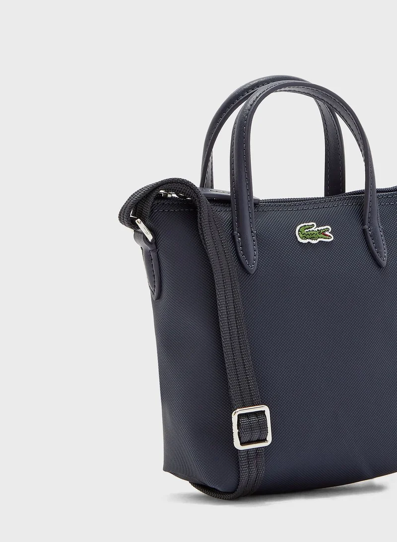 LACOSTE Extra Small Top Belted Crossbody Bag