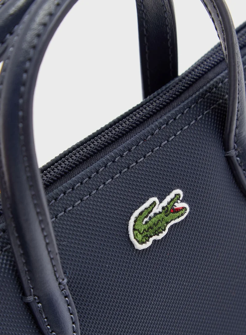 LACOSTE Extra Small Top Belted Crossbody Bag