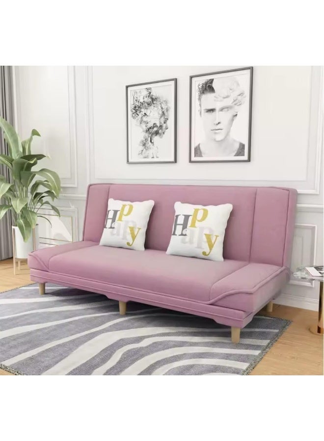 Convertible Sofa Bed in Pink