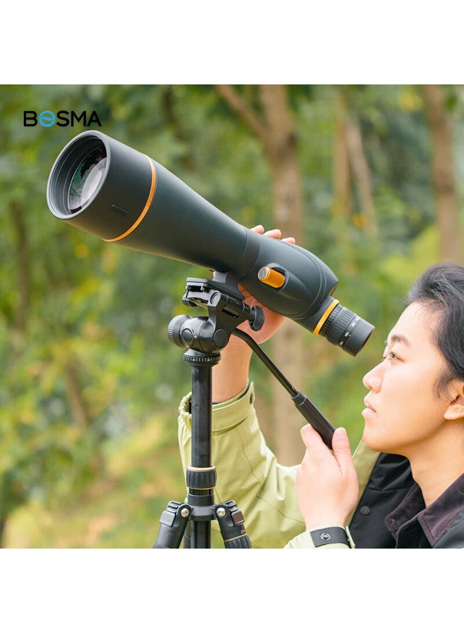 Bosma Golden Tiger 2nd Generation 20-60x80ed Monocular Telescope High-power Hd Dual-use 60x Low-light Night Vision Birdwatching - Image 2