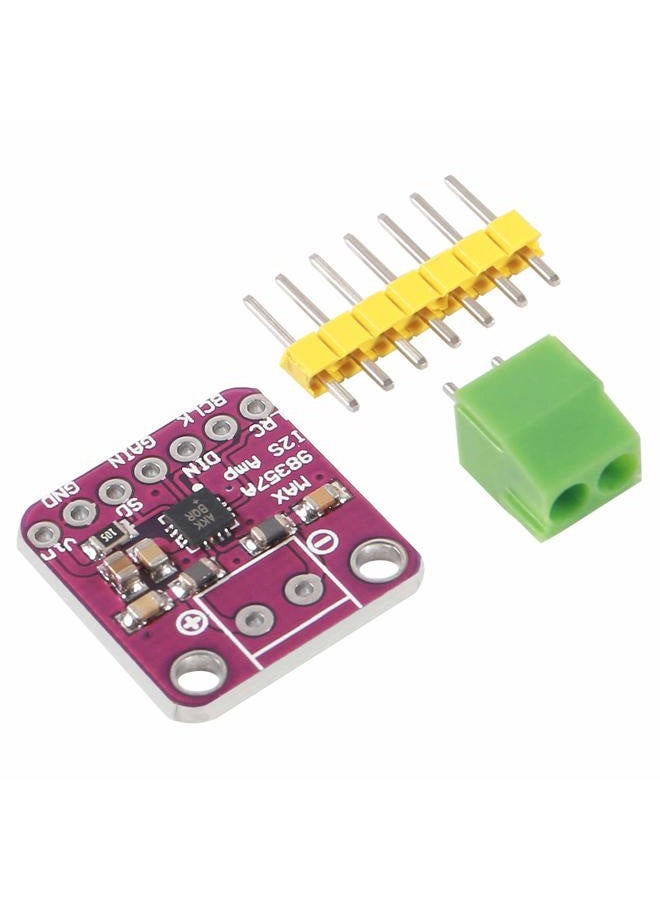 AiTrip 5PCS MAX98357 I2S Audio Amplifier Module,Audio Amplifiers Filterless Class D Amplifier,for Arduino ESP32 Raspberry Pi (No Welding) - Image 2
