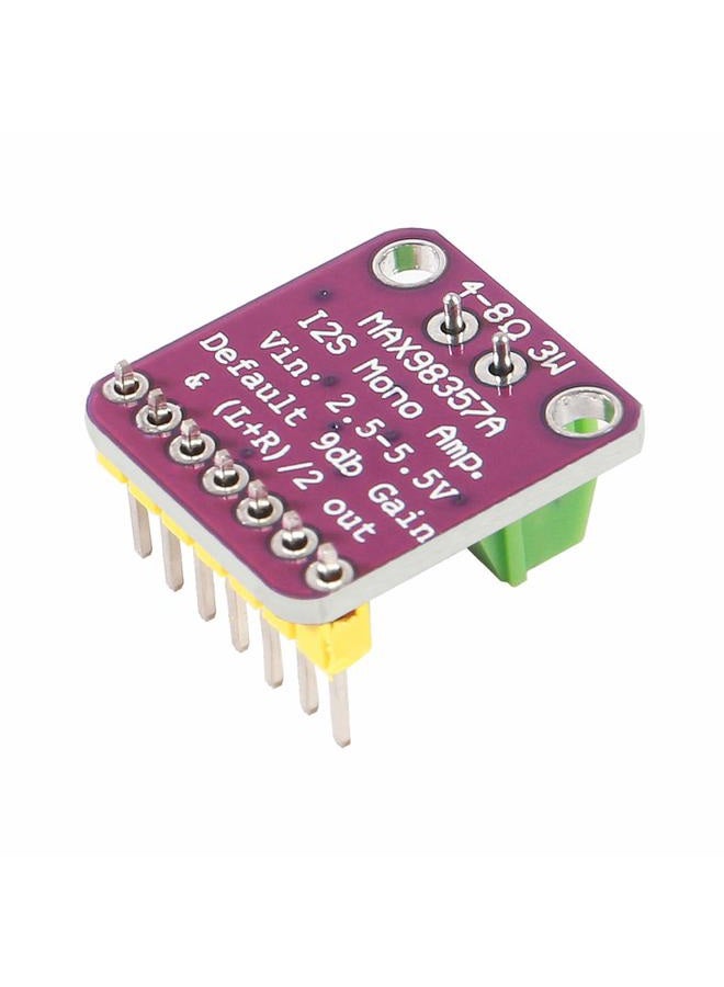 AiTrip 5PCS MAX98357 I2S Audio Amplifier Module,Audio Amplifiers Filterless Class D Amplifier,for Arduino ESP32 Raspberry Pi (No Welding) - Image 5