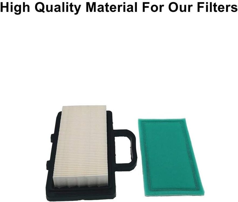 MOWFILL 792101 5408K Air Filter Replace for BS 672772 671231 John Deere MIU11286 GY20575 GY21056 With 273638 Pre Filter Fits 405577 407777 40G777 445577 441777 John Deere D140 Z425 - Image 2