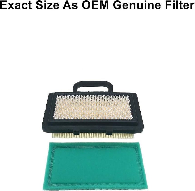 MOWFILL 792101 5408K Air Filter Replace for BS 672772 671231 John Deere MIU11286 GY20575 GY21056 With 273638 Pre Filter Fits 405577 407777 40G777 445577 441777 John Deere D140 Z425 - Image 1