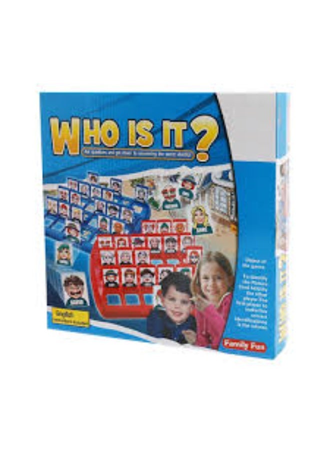 A funny guessing board game: Who is It, Who is Their Name, Who Am I? A classic game for family, parents, children, and parties. - Image 4