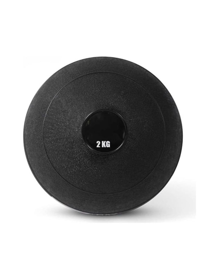 United Fit 2kg Slam Ball – Heavy-Duty Rubber Training Ball for CrossFit, HIIT & Home Workouts 