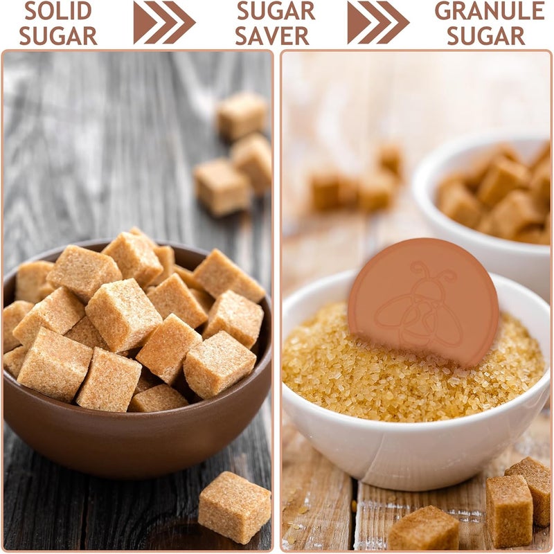 2 pieces of red clay brown sugar fresh keeping device reusable brown sugar moisturizing and softening clay tablets (Bee style) - Image 4