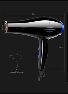 Arabest Ionic Hair Dryer,1300W Blow Dryer,Professional Hair Dryer,Negative Ion Technology,Constant Temperature Hair Care for Light and Quiet for Home,Travel,Hair Salon Black  - Image 5