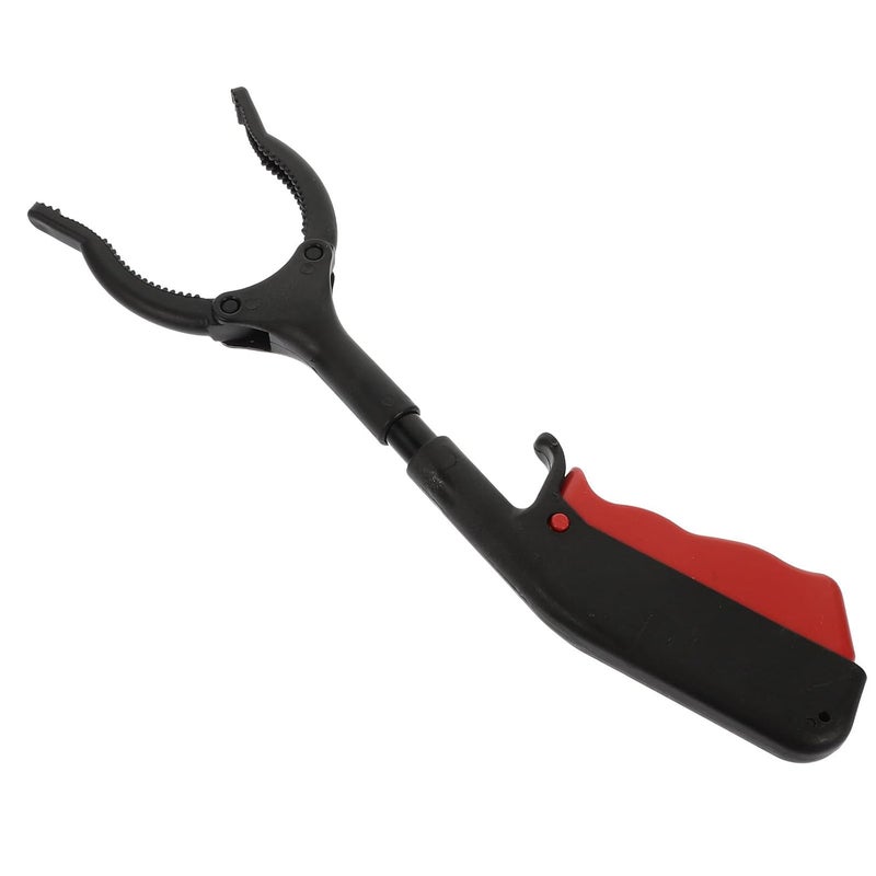 6 Inch Short Grabber Tool Trash Picker with Heavy Duty Garbage Clamp Portable Litter Picker for Outdoor Sanitation and Waste Collection, ’s 30cm Reach Reacher - Image 1