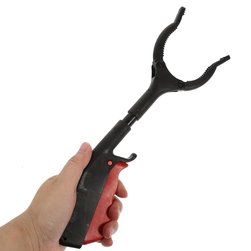 6 Inch Short Grabber Tool Trash Picker with Heavy Duty Garbage Clamp Portable Litter Picker for Outdoor Sanitation and Waste Collection, ’s 30cm Reach Reacher - Image 4