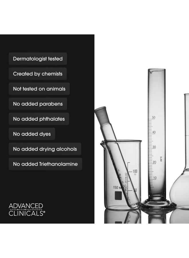 أدفانسد كلينيكال كريم فيتامين سي من أدفانسد كلينيكالز، كريم تفتيح متقدم، كريم مضاد للشيخوخة، للبقع العمرية، البقع الداكنة على الوجه واليدين والجسم، 16 أونصة، متعدد الاستخدامات - Image 4