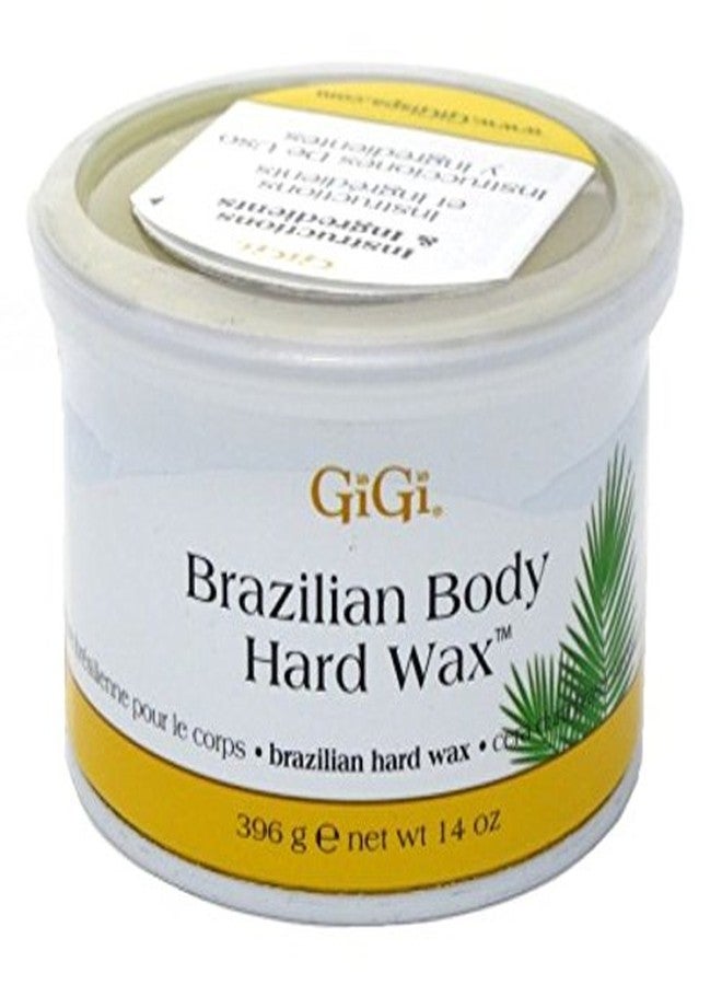 GiGi Brazilian Body Hard Wax - No Strip Wax for Brazilian Waxing, Hair Removal Wax for Sensitive Areas, 14 oz - Image 1