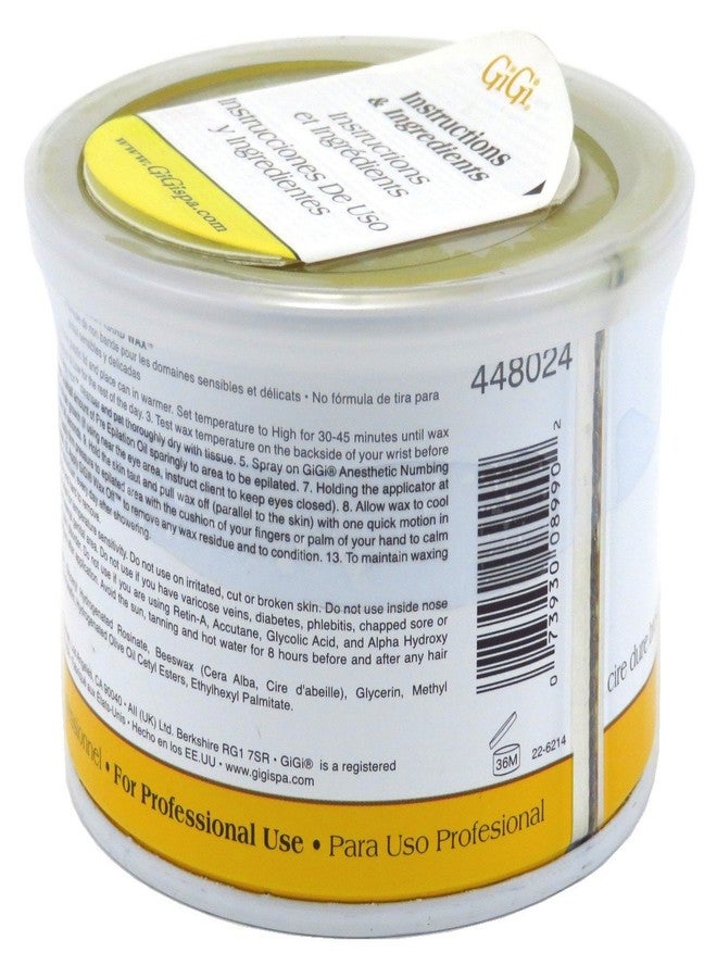 GiGi Brazilian Body Hard Wax - No Strip Wax for Brazilian Waxing, Hair Removal Wax for Sensitive Areas, 14 oz - Image 2