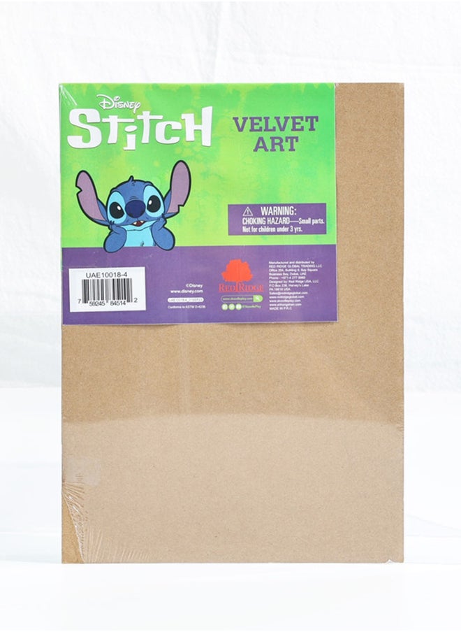 Disney - STITCH VELVET ART WITH MINI MARKERS - Image 1