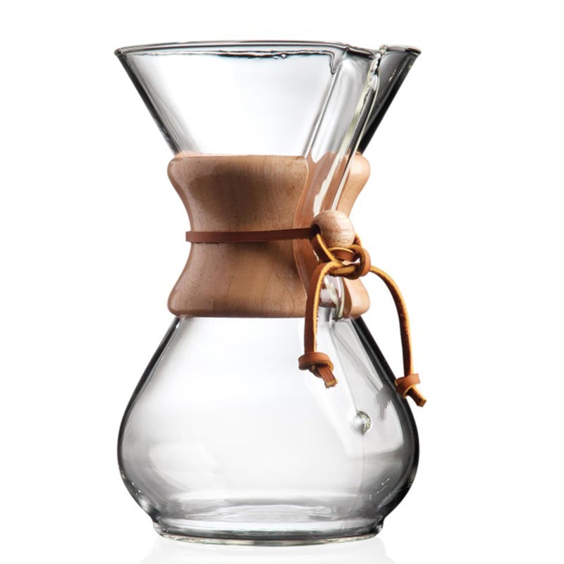 Chemex PourOver Glass Coffeemaker Classic Series 6Cup Exclusive Packaging - Image 2