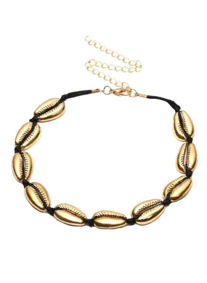 Sharpdo Metal Boho Sea Shell Choker Necklace - Image 1