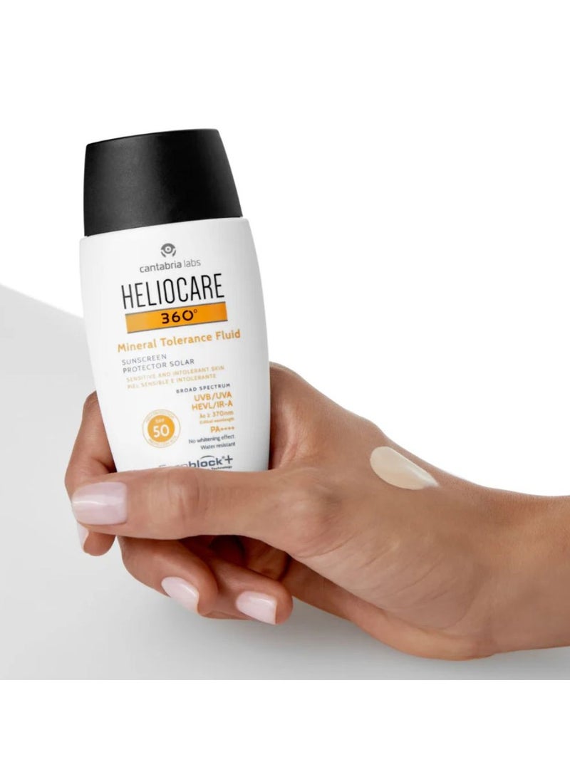هيليوكير 360º سائل معدني للتسامح بعامل حماية من الشمس 50 للبشرة الحساسة 50 مل - Image 3