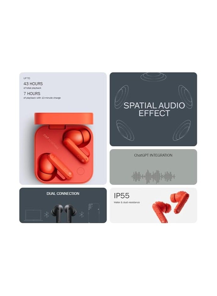 CMF Buds Pro 2 With Smart Dial, Up to 43 Hours Battery Life - White - Image 4