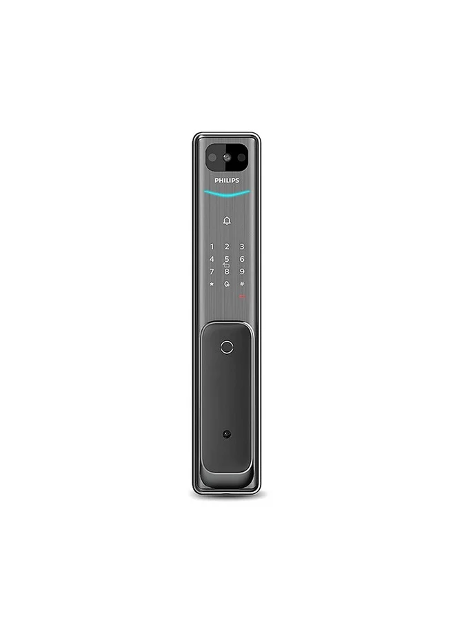 Philips 1000 Series Fingerprint Sensor Smart Video Door Lock Black 50 x 24.5 x 16.5 cm ALPHA-VP-5HWS