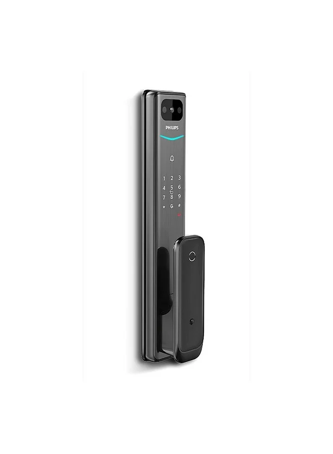Philips 1000 Series Fingerprint Sensor Smart Video Door Lock Black 50 x 24.5 x 16.5 cm ALPHA-VP-5HWS