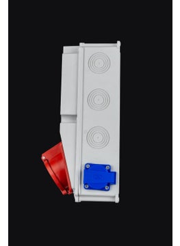 nead 2 Pieces 3X25A / 2 Pieces 1X16A Panel Socket Combination Box  - Image 3