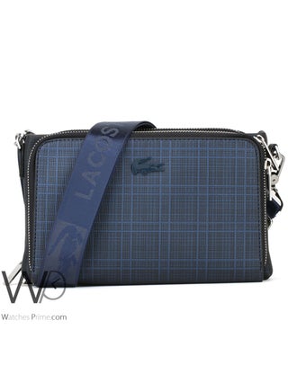 Lacoste Handbag Blue Crossbody Wash Bag Men