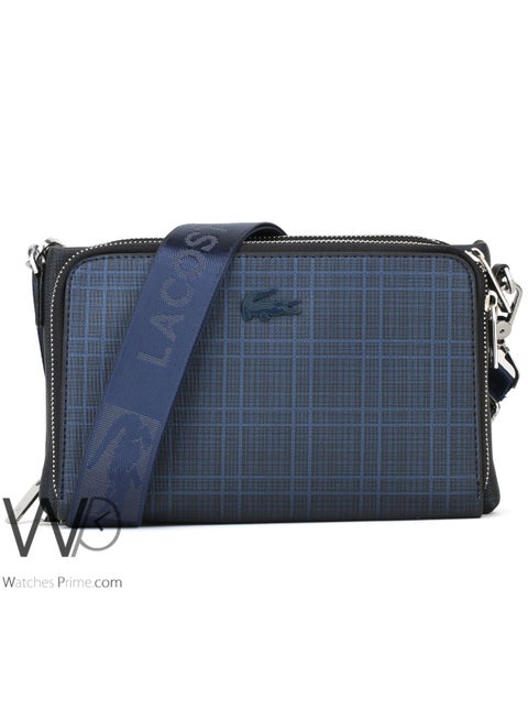 Lacoste Handbag Blue Crossbody Wash Bag Men