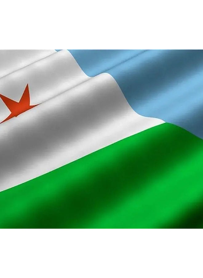 THE BABA Djibouti Flag 120X180Cm 4X6Ft  - Image 3