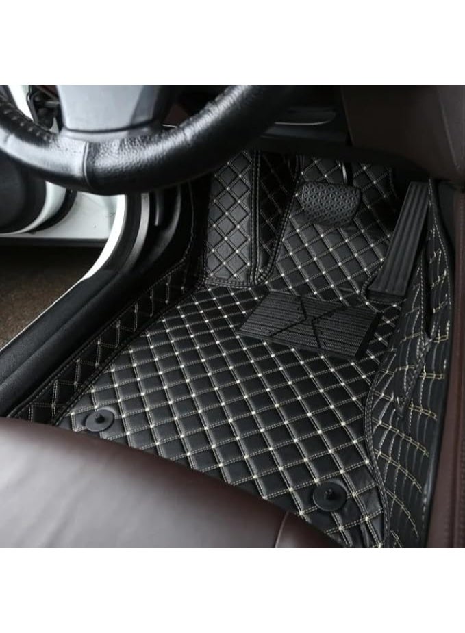 Premium 9D Leather Floor Mats Compatible with BYD F0 2010-2022 All Inclusive Protection Dual Layer Waterproof Dirt Proof - Image 5