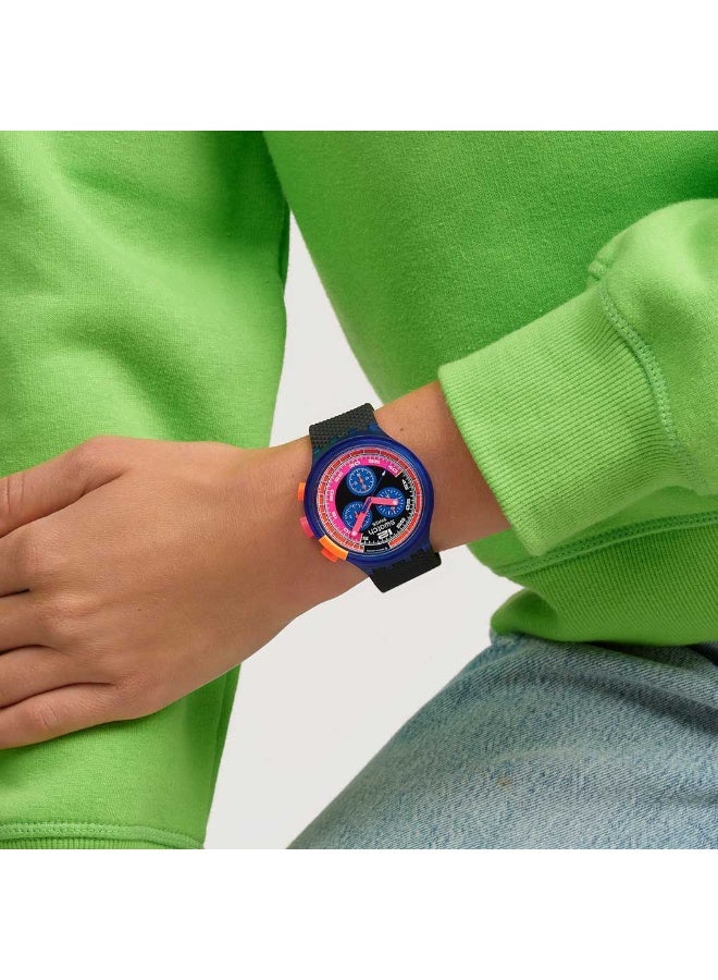Swatch Watch NEON PARTY TO THE MAX SB06N102 Black - Image 3