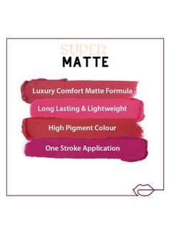 AMYTIS GARDEN SUPER STAY LIPSTICK - RICH, LONG-LASTING COLOR WITH FILLER AND BOTOX EFFECT Light Pink Nude  - Image 4
