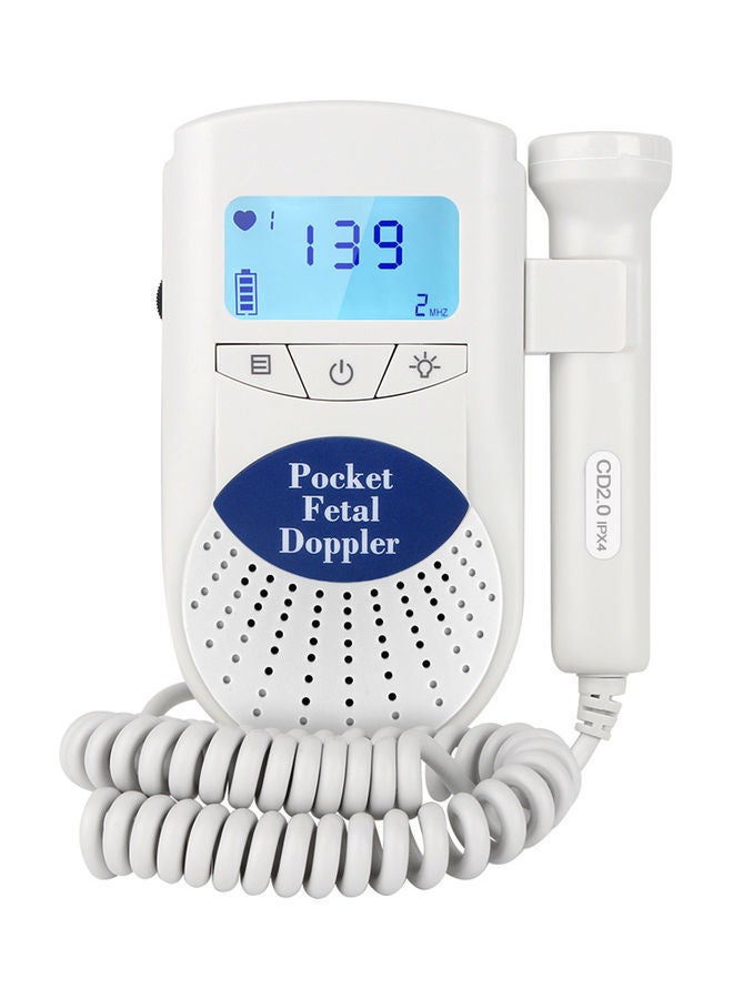 NIBEMINENT Baby Heart Beat Pocket Fetal Doppler - Image 1