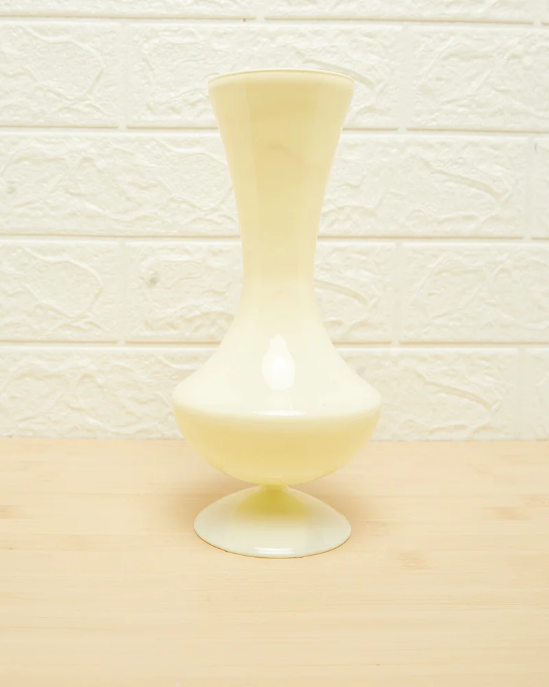 REDTAG Cream Elio Glass Vase