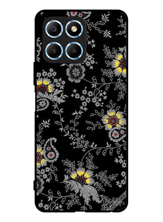 Covernex Protective Case Cover For Honor X8 5G Artistic Flower Wallpaper - Image 1