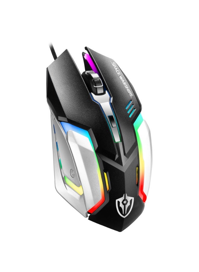 EBMINI New Wired USB Illuminated Wired Mouse - Image 1