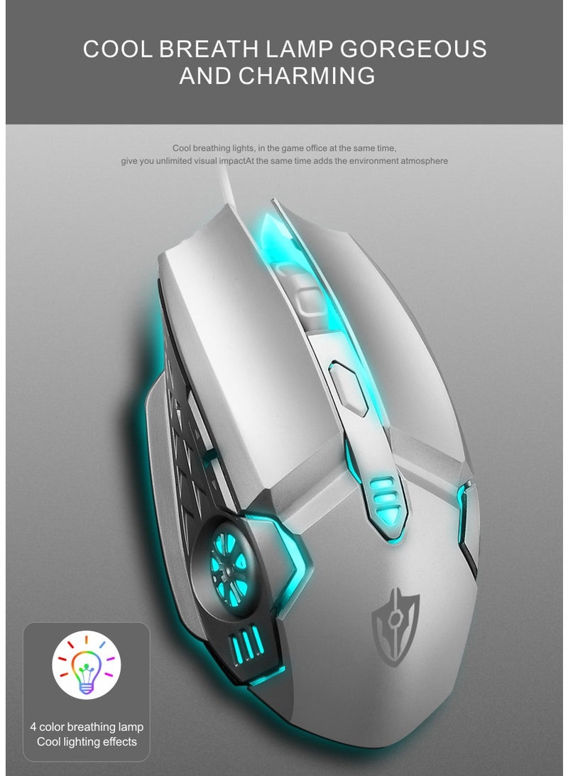 EBMINI New Wired USB Illuminated Wired Mouse - Image 5