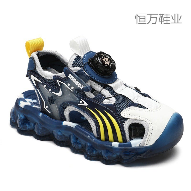 Fujian Big Factory Dragon Captain Children'S Shoes 2023 Summer Children'S Sandals Boys Soft Bottom Non-Slip Sports - Image 2