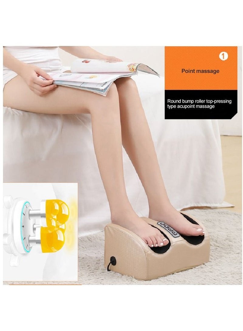 Generic Electric Foot Massager Heating Therpay Shiatsu Kneading Roller Muscle Vibrator Pain Relief Relaxation Hot Compression Foot Spa - Image 5