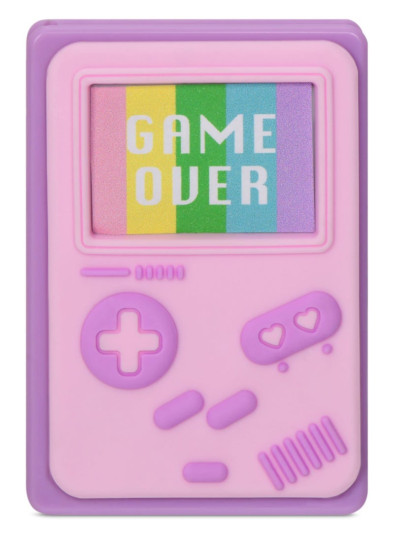 iscream Vintage Video Game Shaped Strawberry Scented Solid Lip Gloss - Image 2