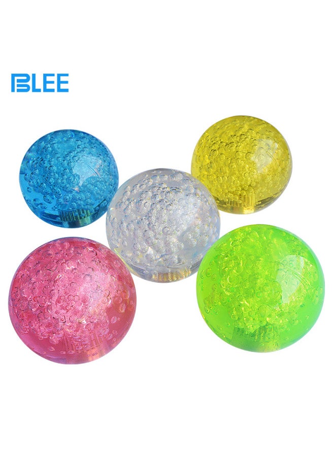 Large Game Machine Decisive Rocker Arcade Game Boxing Street Fighter Moonlight Treasure Box Amusement Machine Without Light Rocker Handle-Product Color:Decisive Rocker (Domestic)-with Yellow Ball + Line  - Image 2