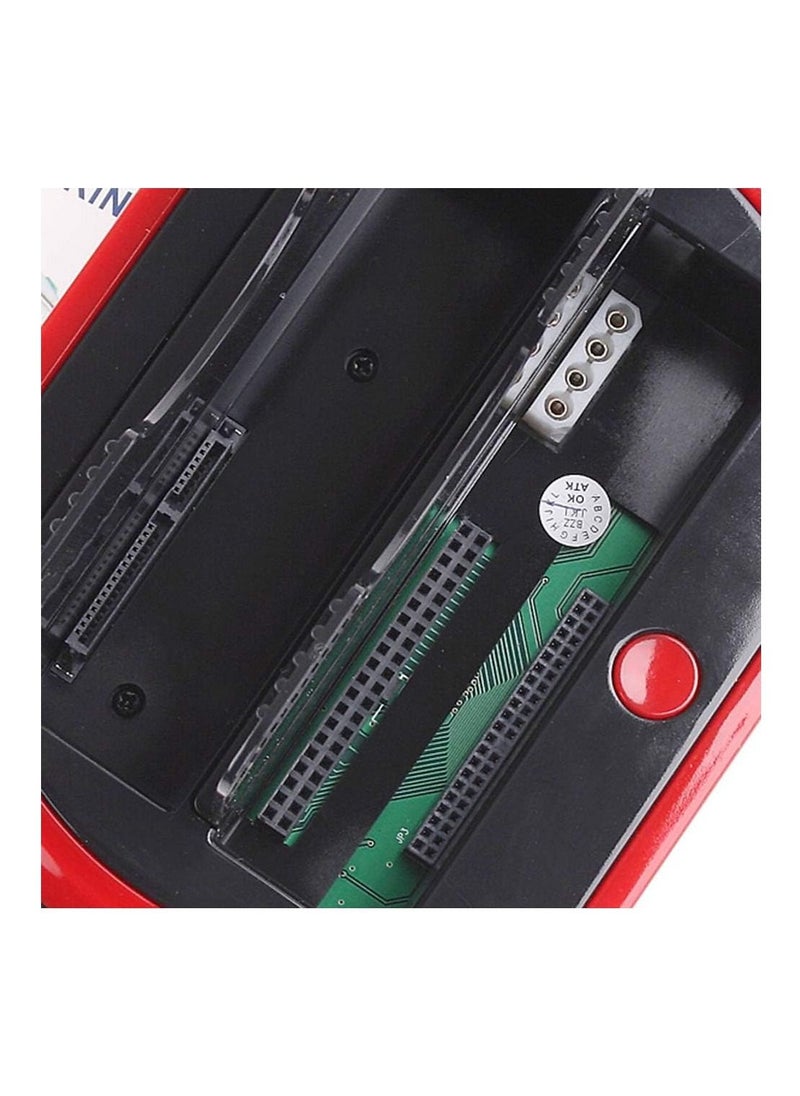 Haing - HDD Docking Station Dual Hard Disk Drive Docking Station Base To USB 2.0 for 2.5 Inch 3.5 Inch IDE SATA - Image 1