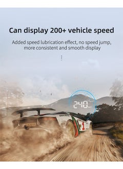 Sthxyfaith Car Portable Speed Monitor, M5 Head Up Display Car Universal HUD with OBD Cable, Speedometer Engine RPM Water Temperature Overspeed Warning Mileage All in One, Suitable for Most Vehicles After 2008  - Image 3